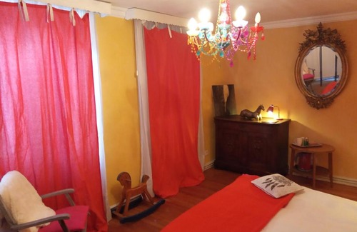 Rosenwiller Maison | La chambre rose