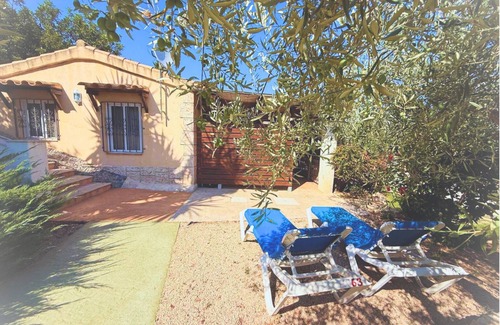 Costa Dorada Maison | La Cochera, dans le jardin de palmiers, idéal en hiver et en été