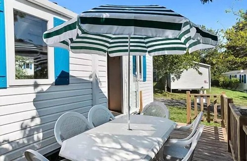 Berny Riviere Maison | Mobil-home | Comfort XL | 2 Ch. | 4/6 pers. | Terrasse surélevée non couverte