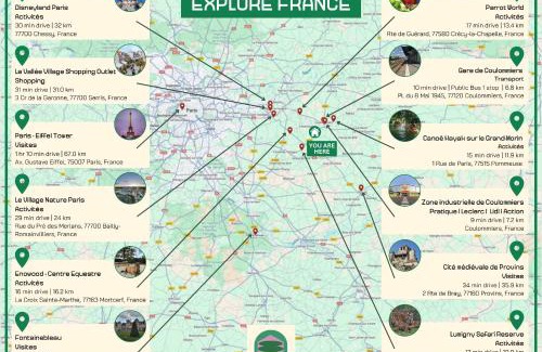 Saint-Augustin Maison | La Donaclaudré - Hébergement de groupe en pleine nature, idéal pour tous vos séjours ! 63 couchages - 2 grandes salles - Salle de jeux - Cuisine professionnelle - Accessible facilement - Localisation attractive -Proche Paris & Disney
