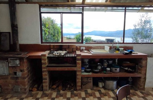 Sesquile Maison | La Esperanza viewpoint overlooking the entire Tominé Reservoir.