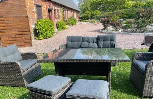 Criquetot-lʼEsneval Maison | La ferme d'Hareauville - Heated swimming pool
