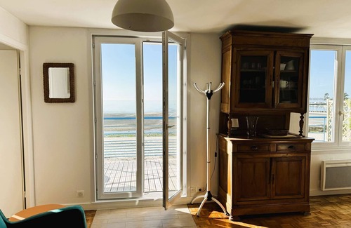 La Foret-Fouesnant Appartement | La Foret-Fouesnant, appartement 2 personnes, vue mer exceptionnelle