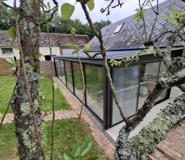 La Frenaye Maison | La gîte "Ressources" au calme avec jardin et jacuzzi entre Rouen et Le Havre