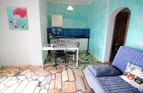 Ferma Appartement | Appartement "La Chouette" La Luna Blu, vue mer, à 500 mètres de la plage