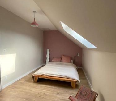 Vincelles Maison | La Maison Bleue, maison mitoyenne de campagne