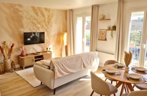Tonnerre Maison | La maison du canal - garage, balcon et jardin