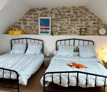 Kerlouet Maison | La Maison Trèfle - Entre terre et mer - 3 chambres et 4 lits double