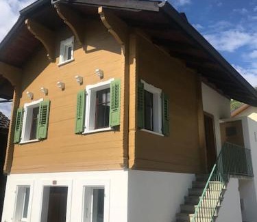 Salgesch Maison | La Maisonnette : charmante maison indépendante