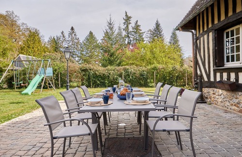 Beaumont-le-Roger Maison | La Musardière - Cottage avec Grand Jardin