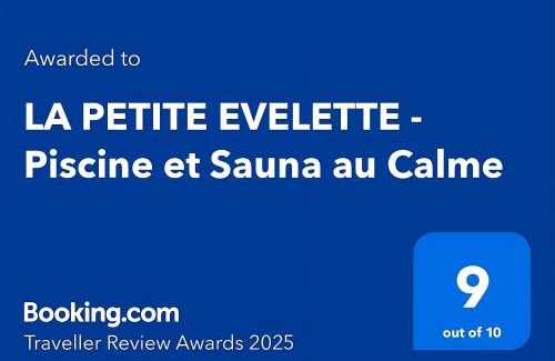 Ohey Maison | LA PETITE EVELETTE - Piscine et Sauna au Calme