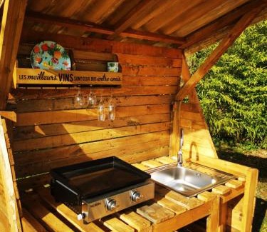 Sainte-Orse Maison | La roulotte des nuits étoilées du moulin