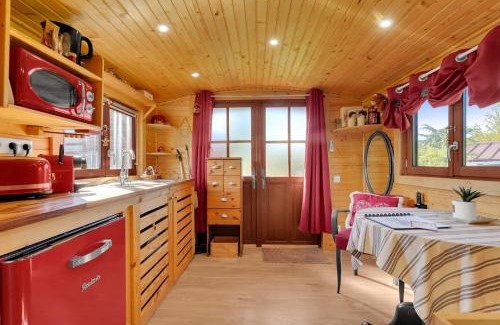 Villeneuve-de-Riviere Maison | La Roulotte du Cagire - 4 pers - Pyrénées