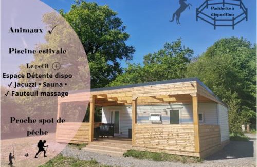 Eguzon-Chantome Maison | La source - Bungalow avec terrasse à Eguzon