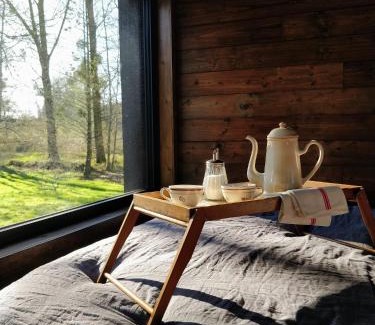 Sceaux-du-Gatinais Chalet De Ski | La Tiny House de La Rivière