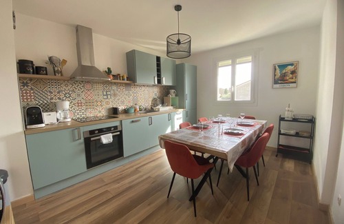 Montelimar Appartement | La Valériane: Air conditioning, balcony and private garage