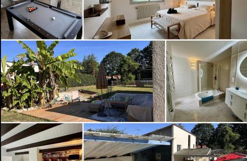 Belleville-sur-Vie Villa | La Villa - Piscine - Billard