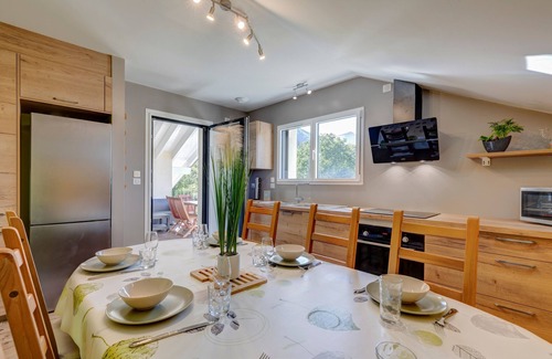 Vougy Appartement | La Vougerotte - Terrasse Vue Montagnes