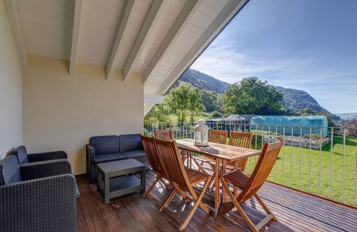 Vougy Appartement | La Vougerotte - Terrasse Vue Montagnes