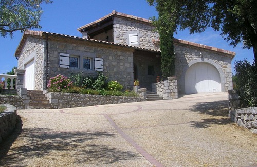 Labeaume Villa | Residence Bellevue avec vue sur le sud ardèche