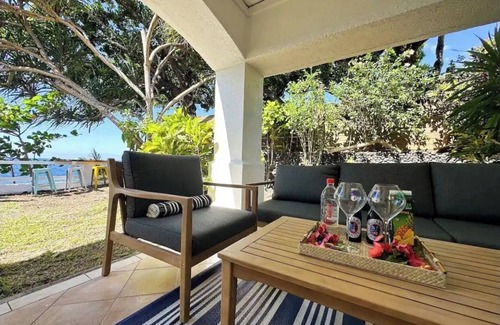 Tahiti Maison | Lafayette Beach House 4 - villa en bord de mer à rue