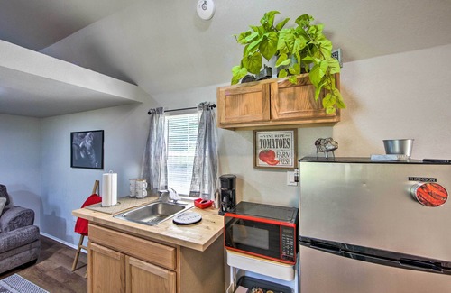 Alba Appartement | Lake Fork Tiny Home: Outdoor Dining & Grill!