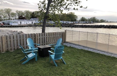 Oak Harbor Maison | Chalet au bord du lac Érié, idéal pour les pêcheurs et les familles.