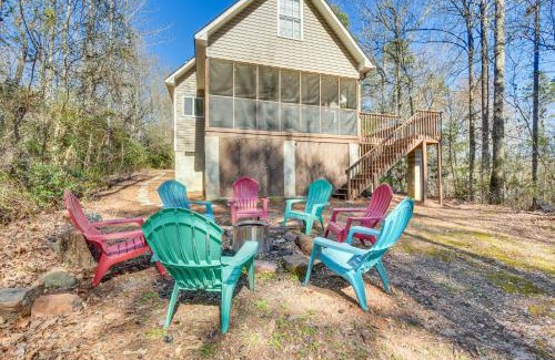 Seneca Maison | Lake Hartwell Retreat with 2-Tier Dock and Boat Slip!