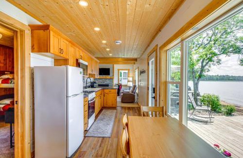 Nisswa Maison | Lake Hubert Cabin with Private Deck and Boat Dock