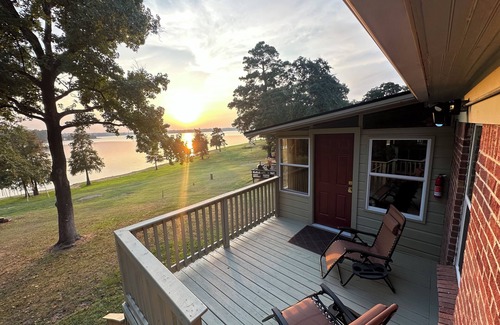 Jefferson Maison | Lake O' The Pines Lake Front Two Bedroom Home - A Slice of Paradise