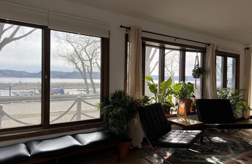 Pepin Maison | Lake Pepin Marina Bungalow - River Views, Hot Tub!