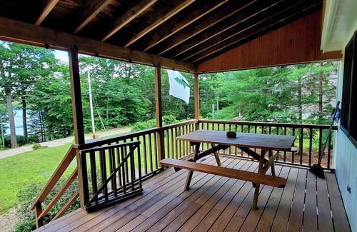 Sebago Maison | Lake View Cottage: Water access to Sebago Lake; Cozy winter escape