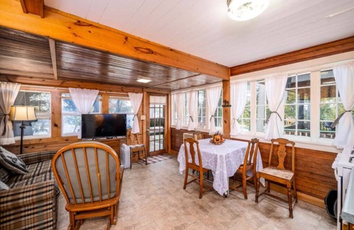 Inlet Cottage | Lake View Overlooking Beautiful 4th Lake Here at Stiefvater's Lakeside Cottages