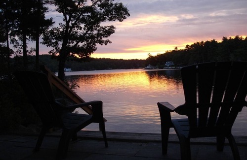 Moultonborough Maison | Lac Winnipesaukee Accueil Lakefront Avec Great Sandy Beach / Swim Area