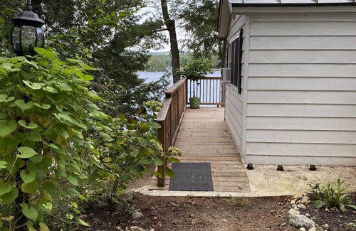 Meredith Maison | Lake Winnipesaukee Waterfront Home - Private Dock Space Included