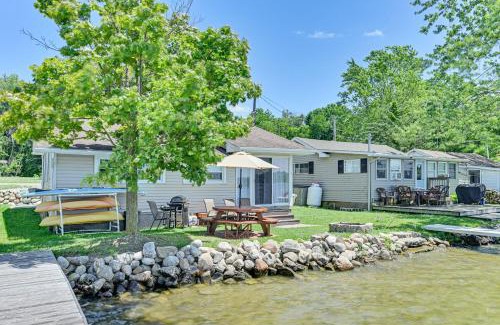 Coldwater Maison | Lakefront Gem with Watercrafts and Dock in Coldwater!