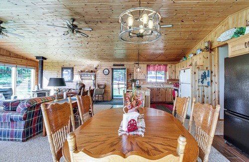 Hackensack Cabine | Lakefront Hackensack Cabin w/ Patio & Grill!