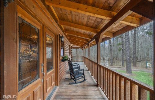 Shreveport Maison | Lakefront Log Cabin On Emerald Isle With Hot Tub