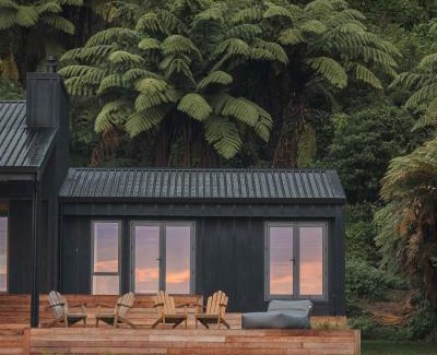 Okere Falls Maison | Lakefront Luxury at Okere Falls Lake Rotoiti