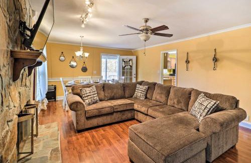 Macon Maison | Lakefront Macon Home with Pool, Dock and Fishing!