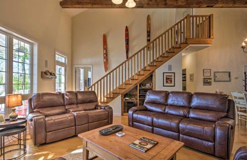 Cross Hill Maison | Lakefront Paradise with Fire Pit - Dogs Welcome!