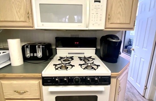North Sebago Cottage | Lakefront Sebago cottage with dock, pet friendly