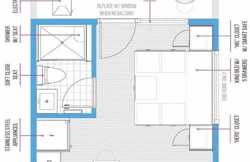 Vernon Station Balnéaire | Lakefront Top Floor Suite w/ resort amenities