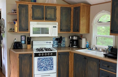 Underwood Cabine | Lakeside Tiny Home Retreat ~ 2 1/2 acres ~ Vistas impresionantes ~ ¡Relájate! ~