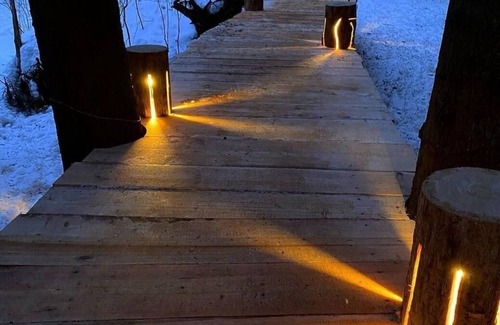 Hazlov Cabine | LakeWood. Hidden Mirror Retreat in wild Forest. Premium-designed cabin whit WiFi