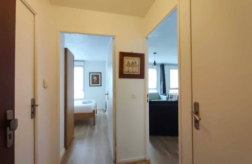 Saint-Ouen Appartement | Lamartine : Charmant Appart 4 Pers. Avec Parking, Proche Stade de France