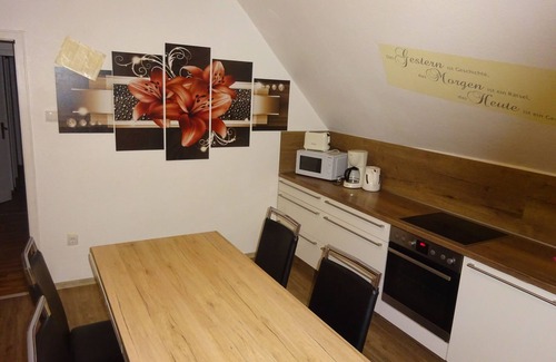 Bad Rothenfelde Maison | LAN1: Apartment for up to 5 people with balcony