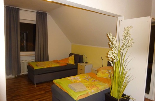 Bad Rothenfelde Maison | LAN1: Apartment for up to 5 people with balcony