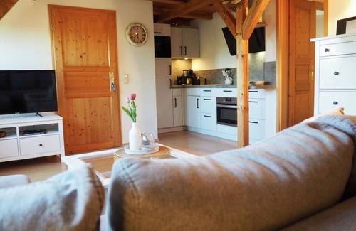 Rappin Appartement | Landferienwohnung Kornblume - Apartment Kornblume