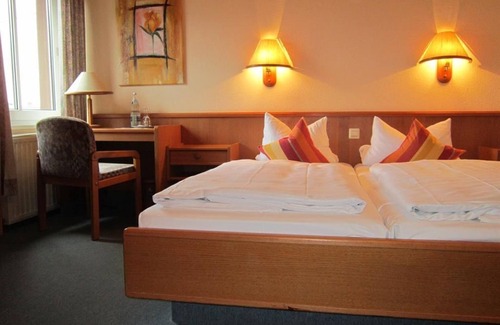 Lemberg Maison | Landgasthaus Neupert - chambre double avec douche / WC